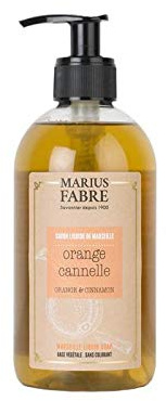 Marius Fabre Savon Liquide de Marseille Orange Cannelle, Taille - 400 ML
