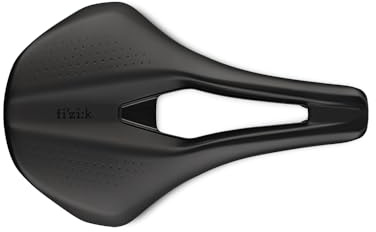 Fizik Unisex-Erwachsene Zeit Fahrradsattel, Schwarz, Large L 260 mm-W 160 mm