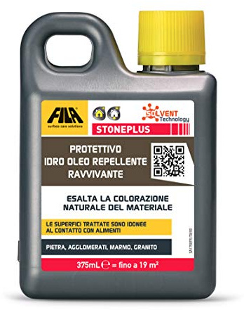 FILA Surface Care Solutions STONEPLUS Skydd för Sten, Uppfriskande, Fläckskydd, 375 ml