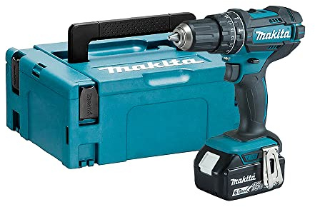 Makita DHP482G1 Perceuse visseuse à percussion 18 V Li-Ion Ø 13 mm + 1x6Ah + MAKPAC