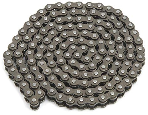 Akozón Cadena de Transmisión, 72/144 Link 25H Link Mini Cadena de Transmisión de Motocicleta para Minimotos 47cc Y 49cc Reemplazo de Cadena de Enlace