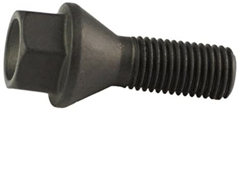 YEJIANGHUA 4 stücke Black Radbolzen-Nase-Mutter kompatibel mit BMW E30 E36 E46 E60 E90 E90 36136781150 Natural