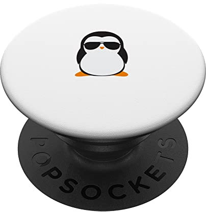 Pinguin Sonnenbrille Süß Cool Witzig Kleiner Penguin PopSockets mit austauschbarem PopGrip