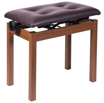 KORG PC-400-PB Pianosessel für Poetic Piano, hoch, niedrig, Braun