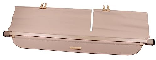 XEBRAD Kofferraumabdeckung, for Lexus, for RX270 RX350 RX450H 2007–2015, Sicherheitsschild, hinterer Gepäckvorhang, Trennwand, Privatsphäre, Autozubehör Laderaumabdeckung(Beige)