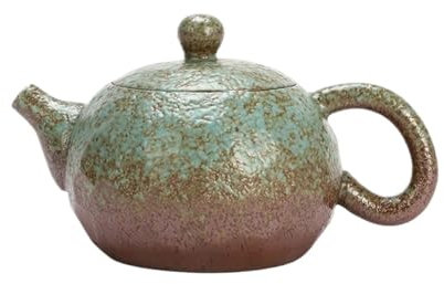 DYHWAC Bouilloire à thé en poterie Brute, théière Faite à la Main, Ensemble de théière et de Tasses, Pots Samovar Gaiwan
