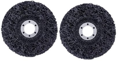 HDUNGM 2pcs 125mm Grinding Disc Shift Paint Remover Clean Poly Strip Disc Wheel Abrasive Tool For Motorcycles Angle Grinder Car