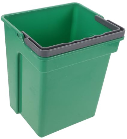 Ipetboom Square Bin Water Storage Mop Bucket Handle Plastic Bucket for Home Office School Commercial