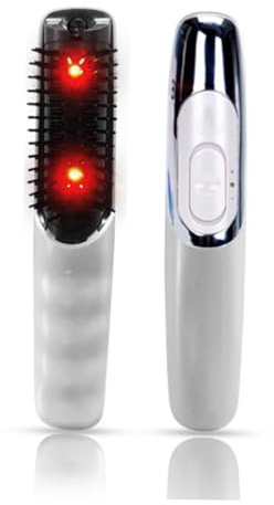 DECOMELODY Kopfhaut Tiefenmassagegerät mit Vibrationsfunktion aus Kunststoff und Metall Elektrischer zur Durchblutung und Haarpflege