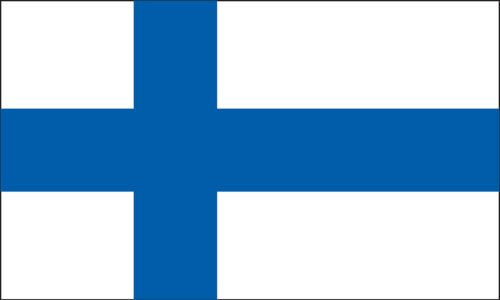 Valley Forge Flag Bandiera dell' America Company Nylon Finlandia Bandiera, Nylon, 5-Foot by 8-Foot