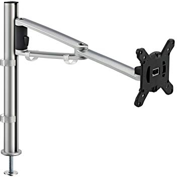 Novus Dahle Monitorhalterung, Silber, 10 x 40 x 9 cm