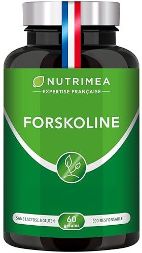 Forskoline | 7500 mg | Extrait 15:1 de Coleus Forskohlii Titré à 10% | 60 Gélules Vegan | Nutrimea | Fabrication Française