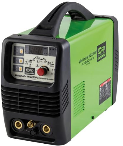 SIP WELDMATE® HG2200P Pulse TIG Inverter Welder, 230V 200A TIG/ARC Welding Machine