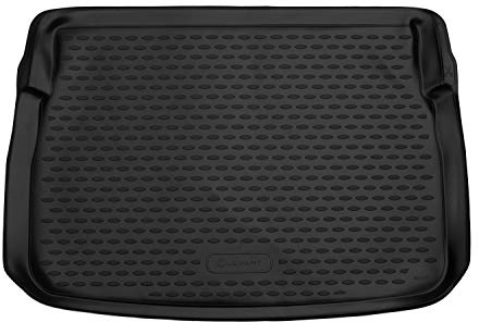 Element Passgenaue Premium Antirursch Kofferraummatte Laderaumwanne passend für VW Golf Sportsvan | 2014- | 100% passgenaue Antirutschmatte Auto, Gummimatte Auto