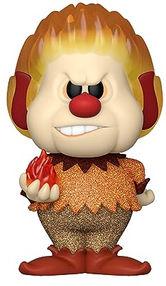 Funko Vinyl Soda, Heat Miserw, 1/6 de Chances pour la Variante Rare Chase, l'année sans Père Noël, Figurine en Vinyle à Collectionner, idée Cadeau,Jouets pour Enfants et Adultes