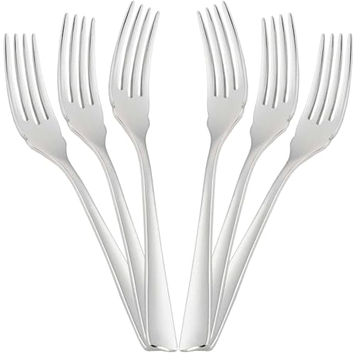 Fischgabel edelstahl spiegelpolieren 6 Stück fischgabeln