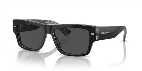 Dolce & Gabbana 0DG4451 Sonnenbrille, Herren, mehrfarbig (mehrfarbig), Einheitsgröße