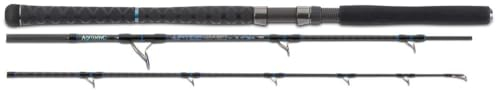 AQUANTIC Uptide Concept Meeresruten Bootsrute Jig-Rute 195cm bis 215cm Meeresrute Norwegenrute (X-Flex 195cm 3-teilig 20-30lb / 30-40lb)