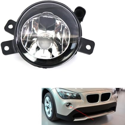 JUNYEW Remplacement pour BMW X1 E84 2010-2014 Feu de Brouillard Avant de Voiture (Gauche/Droite) Pare-Chocs Avant de Voiture Ensemble antibrouillard,Right