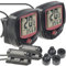 PEARL Sports Fahrradcomputer: 2er-Set 15in1-Fahrrad-Computer mit LCD-Display & Radsensor, IP44 (Fahrradtachometer, Kilometerzähler Fahrrad, Zähler)