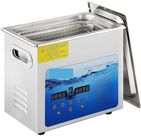 MZZYG Ultrasonic Cleaner Machine 3L 6L 10L 15L Ultrasonic Cleaner Mini Portable Washing Machines 36-40KHz Adjustable Frequency Dish Washers Home Appliance(15L)