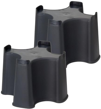 Weather Resistant Black Slimline Water Butt Stand For 100L Rainwater Collectors