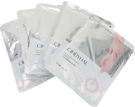 VICASKY 5 Paio Maschera Per Mani Esfoliante Peeling Per Mani Guanti in Crema Per Manicure Rimuovono Cuticole e Cellule Morte e Morbide