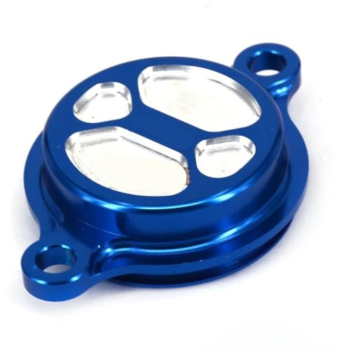 Tapa de filtro de aceite CNC for Yamaha YZ250F (2014-2020), YZ450F (2010-2020), YZ250FX, WR250F (2015-2020), YZ450FX, WR450F (2016-2020).