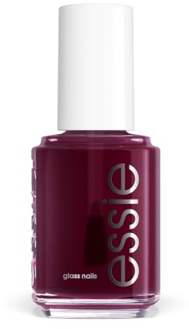 essie Nagellack, Glass Nails 5 Half Full mit gläsernem Finish, 13,5ml | farbig-transparente Nagellacknuancen, leuchtende Farbe, inspiriert von aktuellen Salon-Trends, Glass Nail Look für Zuhause