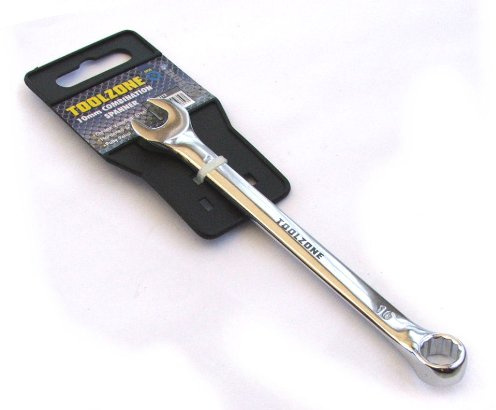 Toolzone 10mm CRV Polished Combination Spanner