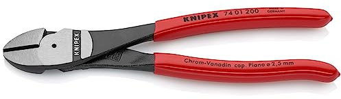 KNIPEX - 74 01 200 Tools - High Leverage Diagonal Cutters (7401200)