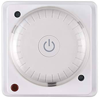 HBN WiFi Smart Wall Timer Switch, Compatible with Alexa and Google Assistant, No Hub Required, APP Remote Control, Control Your Devices from Anywhere 16 amp 3680 watts (1 Pack)