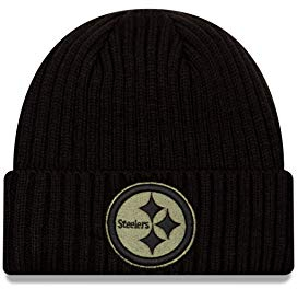 New Era Salute to Service Wintermütze - Pittsburgh Steelers