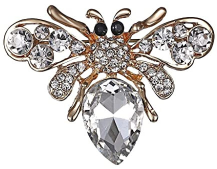 Broschen Broschen Und Anstecknadeln Für Frauen Brosche Biene Biene Themen Tier Broschen Gold Honig Kristall Mode Brosche Anstecker