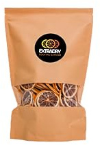 Extra Dry - Limón Amarillo Deshidratado para Cócteles | 125 Rodajas de Limón Seco | Bolsa Grande de 178 g | Fruta 100% Natural | Sin Azúcar Añadido