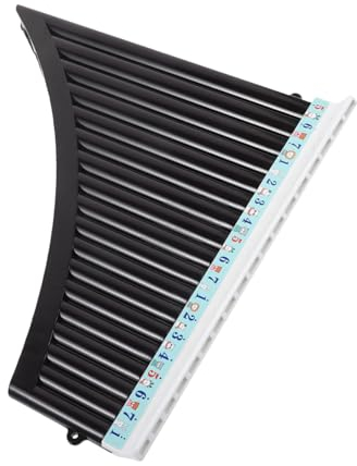 JOINPAYA 18-Pfeifen Panflöte in C-Dur – Tragbares Musikinstrument Für Anfänger Und Fortgeschrittene Ideal Für Musikunterricht Und Kreative Entfaltung