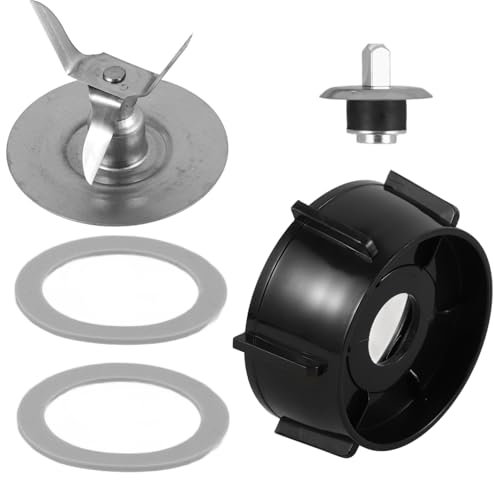 VILLCASE 1 Juego Piezas de Repuesto para Licuadora, Base de Cuchillas de Repuesto Accesorios de Mezclador Compatible con Cuchillas de Metal y Plástico Hacer Leche de Batidos y Moler Café Cocina