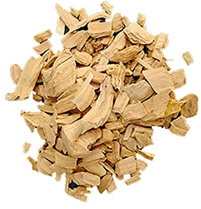 Ioensy Wood Chips Variety Size Wood Woodchips for Camping Chicken Beef Grilling Bake Barbecue, Natural, 1.5-2.5cm