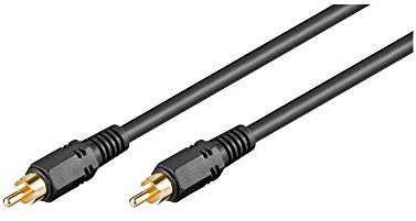Wentronic Câble audio / vidéo (RCA fiche RCA) 20 m (Import Allemagne)