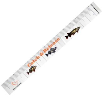 Savage Gear Trophy Measure Tape 140cm Maßband zum Fische messen, Fischmaßband