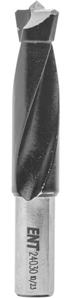 ENT 24030 Dübelbohrer HW, Schaft (S) 8 mm, Durchmesser (D) 10, NL 30 mm, SL 20 mm, L 58 mm, speziell für Mafell DD40P/DDF40