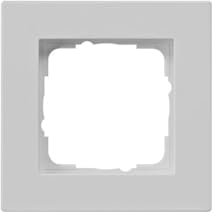 Abdeckrahmen 1-f. flach, grau 0211375 4010337077541 Gira