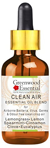 Greenwood Essential Period Relief – Miscela di olio essenziale per alleviare i dolori mestruali con palissandro, camomilla tedesca, salvia sclarea, geranio e menta, oli essenziali da 10 ml (0,33 oz)
