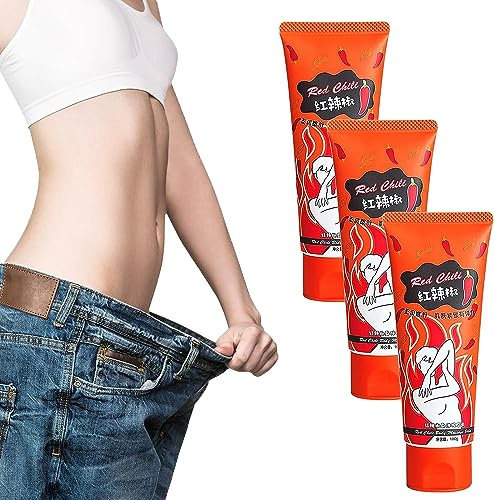 EXQST Thermx 7-Tage-Pfeffer-Fettverbrennungscreme, schlankmachende Fettverbrennungscreme, Pfeffer-Körperformungsgel-Creme, verbrennt Bauchfett in 1 Woche