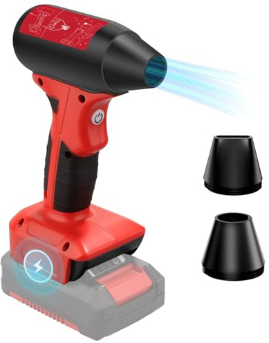 Luftgebläse,Jet Dry Gebläse,Kompatibel mit Einhell 18v Akku,tragbarer Luftgebläse, Superjet-Ventilator, Turbo-betriebener Strahlgebläse für Autoreinigung, Outdoor, Grillen, Camping, Haartrocknen