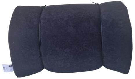 Natalia Spzoo Rollmatratze ca. 200 x 60 x 6 cm Klappmatratze Schlafmatte Futonmatratze Faltmatratze verstellbare Länge (0001-Schwarz)