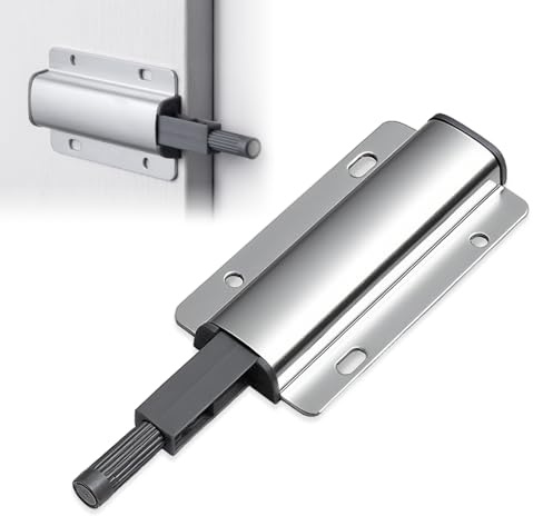 Drucktüröffner Schrank Push to Open Türöffner, 8 Stück Push Open Magnet Tip On Schrank türöffner Drucköffner Druckschnapper für Türen Beschlag Möbel