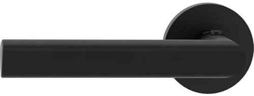 Griffwerk Drückergarnitur Rosettengarnitur Tri Prof Graphitschwarz smart2lock 2.0 Links