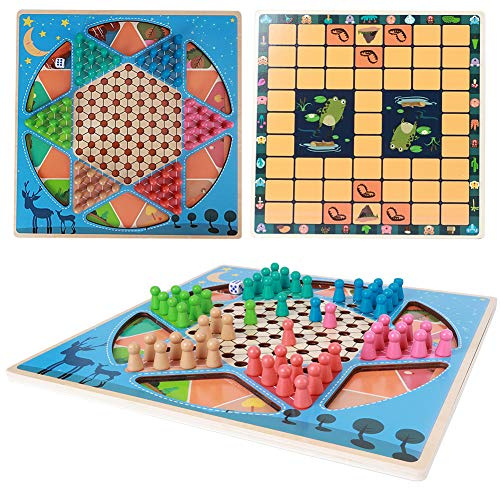Juego de Mesa Clásico Educativo para Niños para Mejorar el Pensamiento Lógico (Campleadores zkb-corres)
