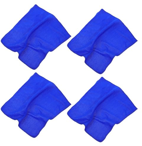 Milisten 4 Paños Cuadrados Accesorios Creativos de Fibra Absorbente para Limpieza de Pintura y Dibujo Alta Absorción para Uso Artístico